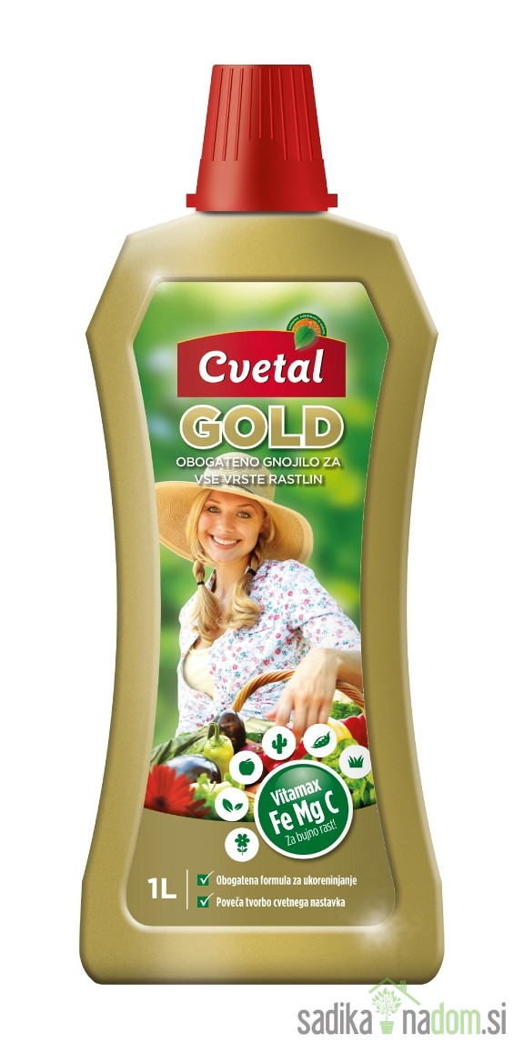 Cvetal tekoče gnojilo Gold