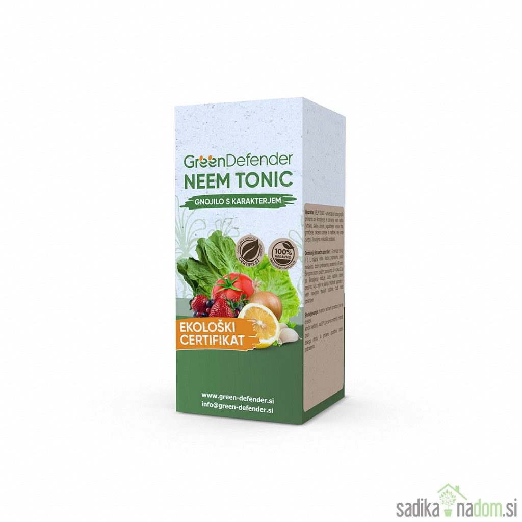 NEEM tonic EKO listno gnojilo-ZAMENJAVA ZA KLASIČNE INSEKTICIDE