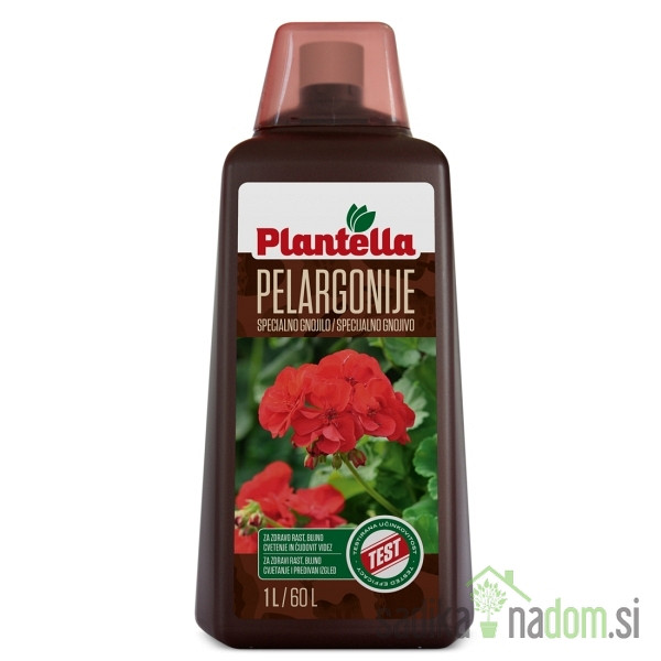 Plantella tekoče gnojilo za pelargonije