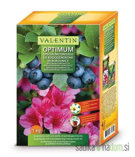 Valentin Optimum gnojilo za rododendrone in borovnice