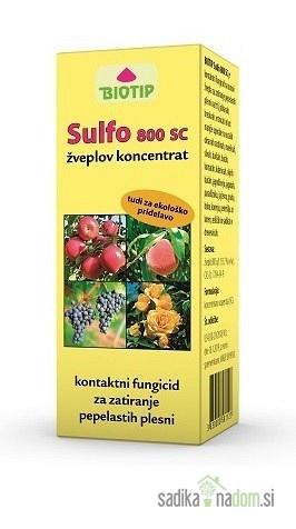 Biotip Sulfo 800 SC (žveplov koncentrat)