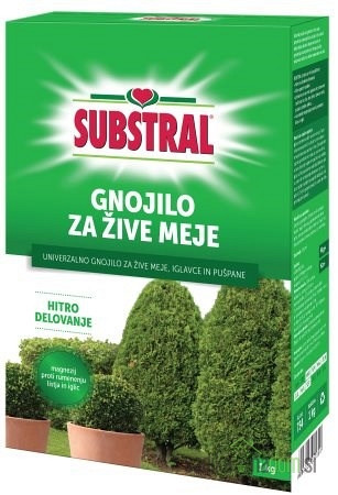 Gnojilo za iglavce in žive meje Substral