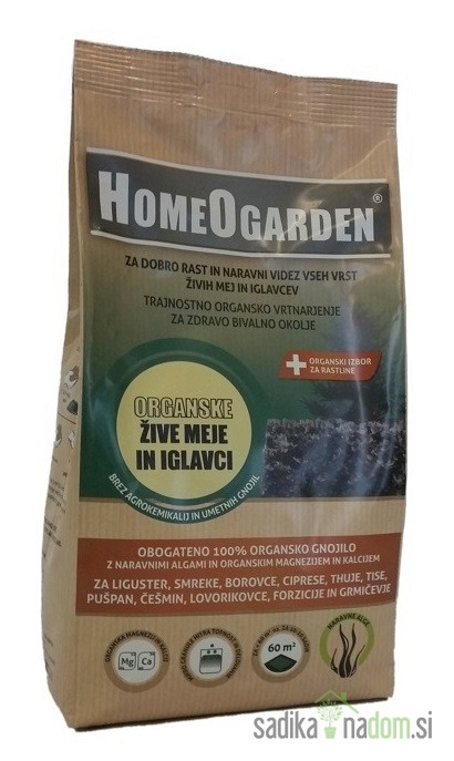 Homeogarden - Organsko gnojilo za žive meje in iglavce