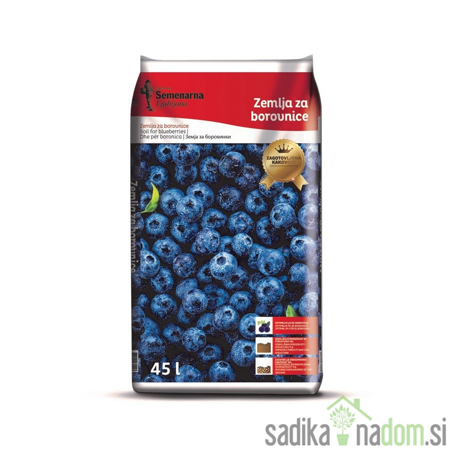 Zemlja za borovnice Semenarna - KISLA