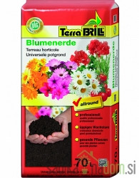 Zemlja Blumenerde balkonska za presajanje Brill