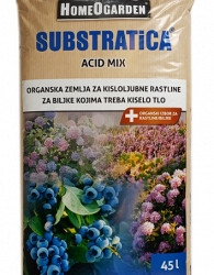 Homeogarden Organska zemlja Substratica Acid Mix - KISLA 