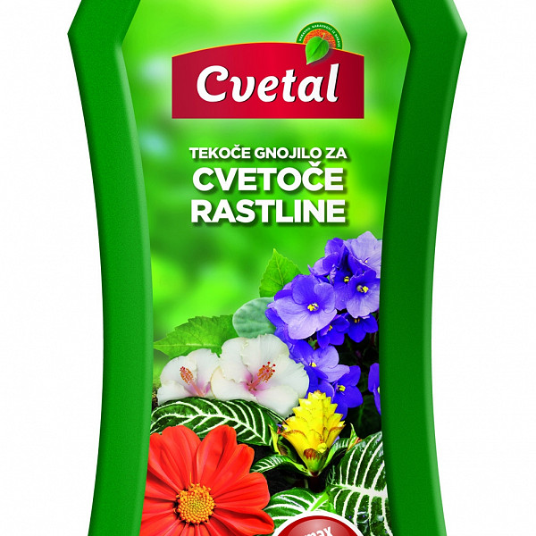 Cvetal tekoče gnojilo za cvetoče rastline