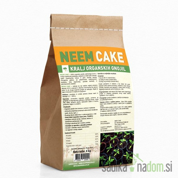 NEEM cake EKO talno gnojilo