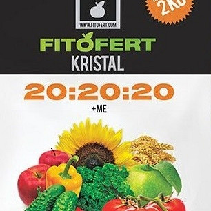 Gnojilo Fitofert kristal za sadje in zelenjavo (20-20-20+ME)