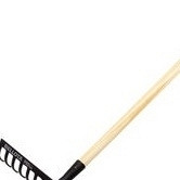 Grablje nasajene (leseno nasadilo)