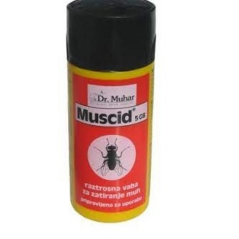 Insekticid Dr. Muhar Muscid 5 GB - raztrosna vaba