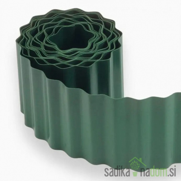 Obroba za trato PVC zelena