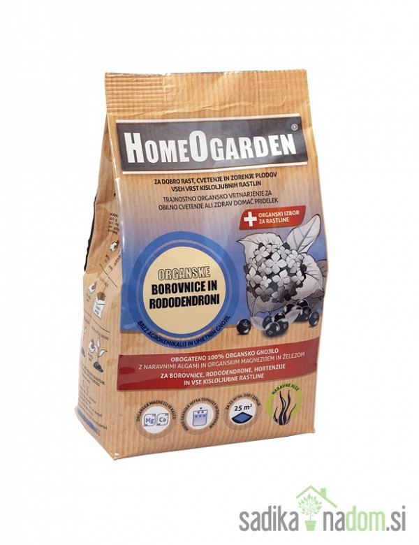 Homeogarden - Organske borovnice, hortenzije in rododendroni